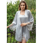 Жіночий халат Shato 2301/1 grey