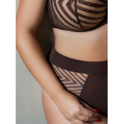 Трусики Kris Line Brownie hight waist    
