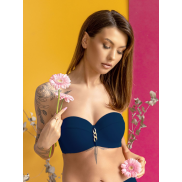 Купальник Kris Line California balconette MHM navy ПІД ЗАМОВЛЕННЯ