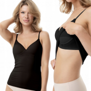 Майка безшовна Julimex Simple Cami Top Bra black