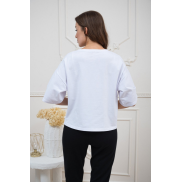 Жіноча футболка Wiktoria 1522 white
