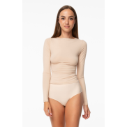 Блузка жіноча Julimex Simple Longsleeve beige