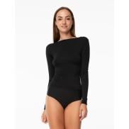 Блузка жіноча Julimex Simple Longsleeve black