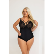 Боді Kris Line Fortuna body soft full cup black ПІД ЗАМОВЛЕННЯ