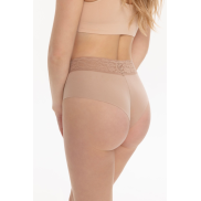 Трусики безшовні Julimex Cotton Mood Brasil beige
