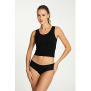 Трусики безшовні Julimex Cotton Mood Classic black