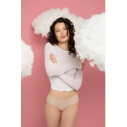Трусики безшовні Julimex Mousse Classic beige