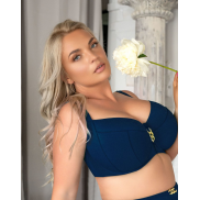 Купальник Kris Line California soft full cup navy ПІД ЗАМОВЛЕННЯ